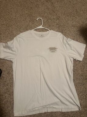 Rip Curl White Short Sleeve Logo Tee